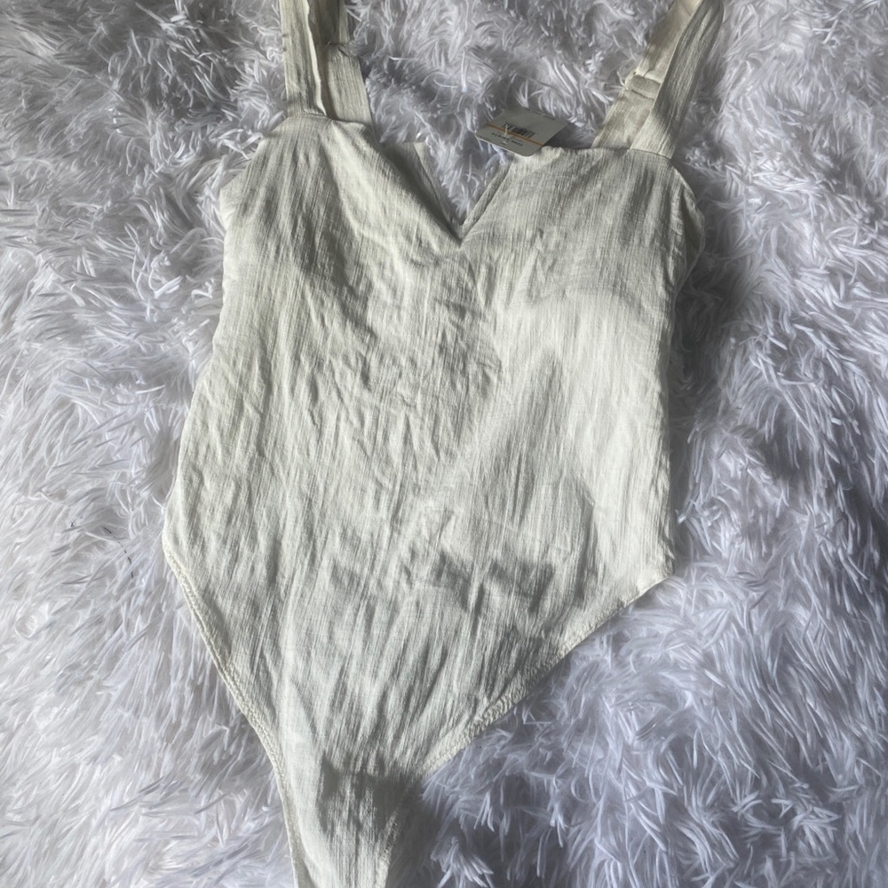 Free People Intimately V bodysuit